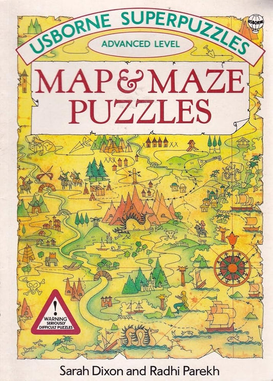 Map and Maze Puzzles (Usborne Superpuzzles Series) cover image