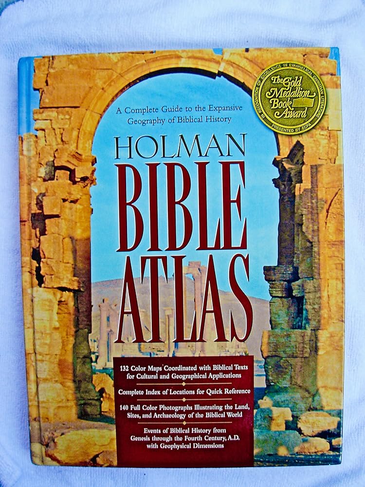 Holman Bible Atlas: A Complete Guide to the Expansive Geography of Biblical History cover image