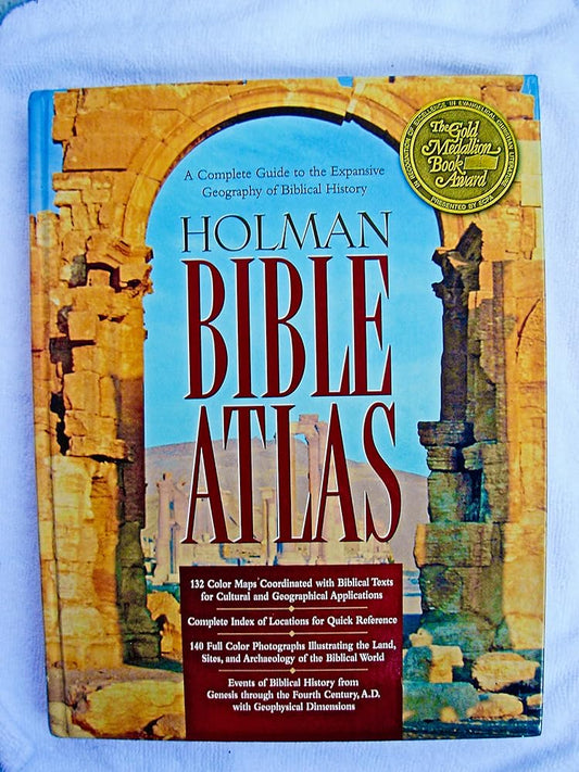 Holman Bible Atlas: A Complete Guide to the Expansive Geography of Biblical History cover image